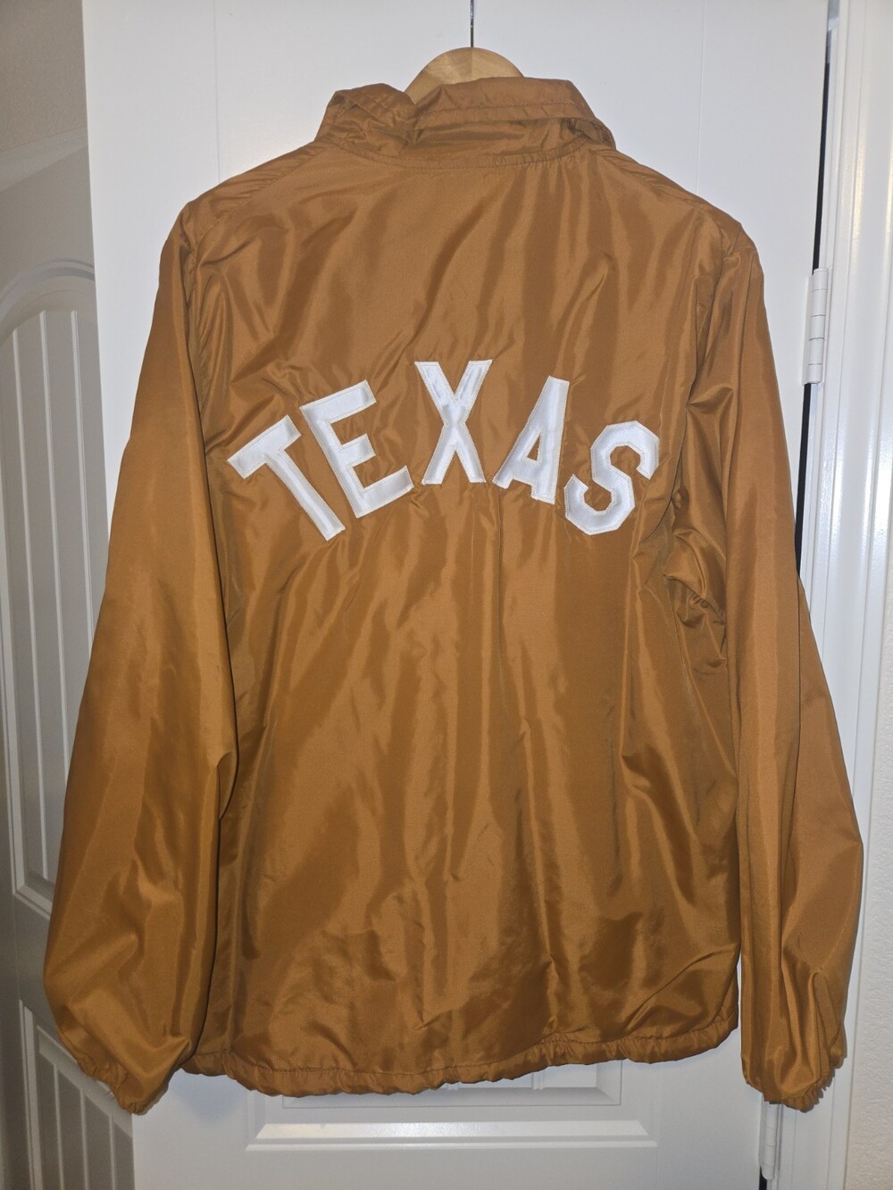 Vintage 70s Howe Athletic University of Texas Longhorns Windbreaker Jacket Large